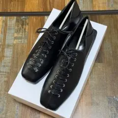 selectMOCA2wayオーバーヒールデザインフェイクレザーシューズLサイズ