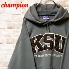 【刺繍】champion プルオーバーパーカー　カレッジロゴ　刺繍　ワンポイント