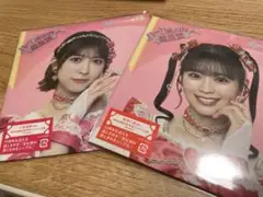 ハートな胸の内♡超最強　超ときめき♡宣伝部　２枚セット