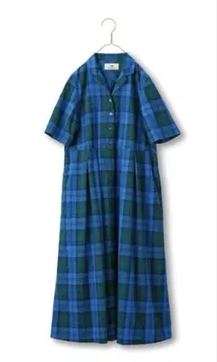 【完売商品】Sunny clouds ワンピース ロング チェック柄