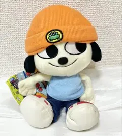 美品　パラッパラッパー マットメジャーぬいぐるみ　2001年 タグ付き 美品 パラッパラッパー マットメジャーぬいぐるみ 2001年 タグ付き