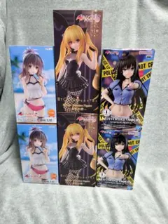 To LOVEる フィギュア 6体セット 結城美柑 金色の闇 古手川唯　まとめ