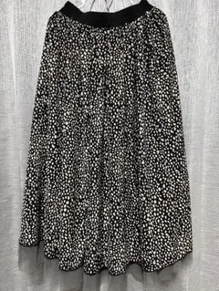 ファーリーレート リバーシブル ダルメシアン チュールスカート F【美品】