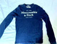 Abercrombie & Fitch ネイビー 長袖Tシャツ S