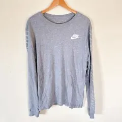 N127-4○ Nike グレー 長袖カットソー XL 薄手のサムネイル