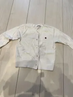 familiar ホワイトカーディガン 90cm