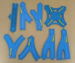 プラレール　　交差ポイントレール　ストップレール他　まとめ売り