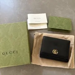 正規品❗️GUCCI グッチ　GGマーモント　シェリーライン　二つ折り財布 グッチ GG 二つ折り財布 マーモント オフィディア シェリー