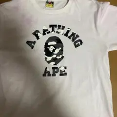 A BATHING APE Tシャツ ホワイト Mサイズのサムネイル