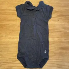 プチバトー　襟付きロンパース