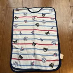 ベビースリーパー クマとボート柄 100%コットン