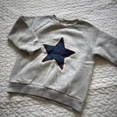 ZARA baby boy星形刺繍 トレーナー 104