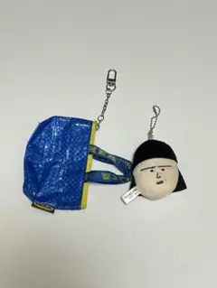 IKEA ちびまる子ちゃん 野口さん キーホルダー ガチャガチャ