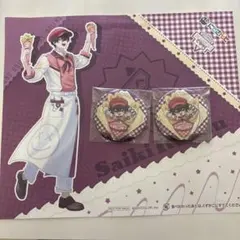 佐伯イッテツ マリオンクレープ 巻紙 缶バッジ