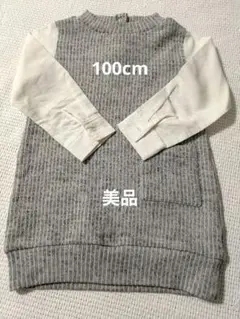 alc 長袖チュニック、ワンピース 100
