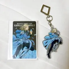 カルライ カミュ クリアカード グリッターアクリルキーホルダー