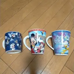 ミッキー・ミニー 25周年、30周年記念マグカップセット