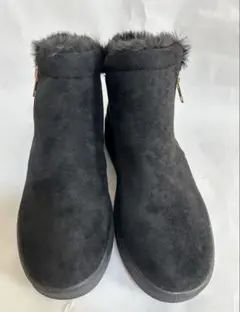 ブラックファー付きブーツ Mサイズ