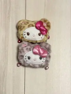 ✨サンリオ公式 キティ ギャルクマ 前髪クリップ 2個セット バラ売り可✨