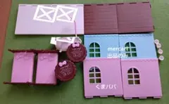 （中古）ハローキティスイーツパラダイス家具類計8点セット