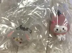 サンリオキャラクターズ ゆるっとめじるしアクセサリー しろうさ　マイメロ