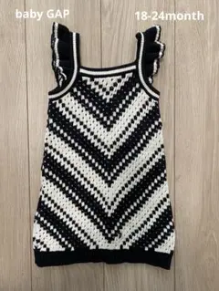 babyGAP 18-24month クロシェ　ニットワンピース