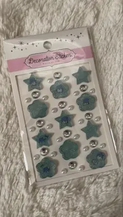 タキシードサム デコレーションシール 星&フラワー