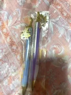 ディズニー　アリス　ティンカーベル　シャープペンセット