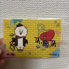 BT21 イラスト付きステッカー　くら寿司　BTS
