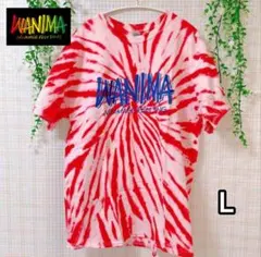 【希少】WANIMA 2021 チェダフレツアー タイダイTシャツ L 赤