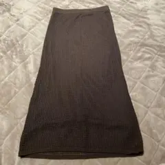 ビームスハート　メッシュ　透かしニット　タイトスカート　フリーサイズ