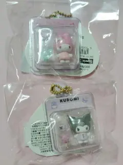 サンリオ　ミニチュアパッケージチャーム　マイメロ　クロミ