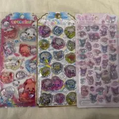 うるちゆるマイメロクロミもちもちぱんだあわわちゃんウォーターシール