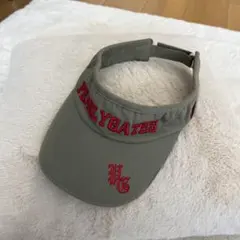 PEARLY GATES カーキ バイザー