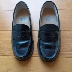 ハルタ HARUTA２１cm　キッズ ブラック ローファー
