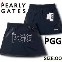 00 定2.4万 PGG 接触冷感 ビッグロゴ ナイロン ストレッチ スカート