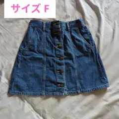 BROWNY STANDARD デニムミニスカート Fサイズ