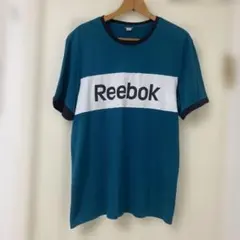 Reebok リーボック Tシャツ 青緑　サイズFのサムネイル
