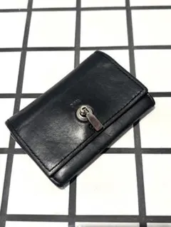 S'YTE LEATHER TRI-FOLD MINI WALLET - メルカリ