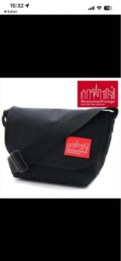 Manhattan Portage MP160JR ブラック ショルダーバッグのサムネイル