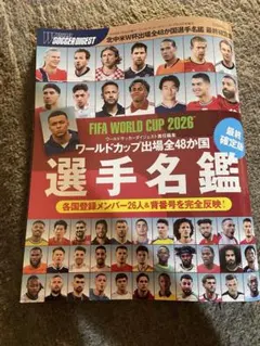 ワールドサッカーダイジェスト　ワールドカップ出場全48か国　選手名鑑のサムネイル