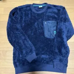 LOGOS DAYS フリーススウェット M ネイビー