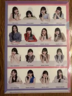 ＊新品未使用＊ 乃木坂46クリアファイル (個別卓上カレンダー2025年の特典)
