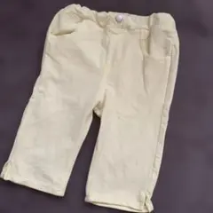 プティマイン　7部丈パンツ　90