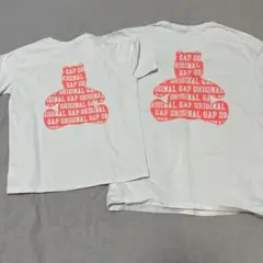 GAP クマロゴ Tシャツ 姉妹親子コーデ2枚セット