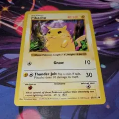 ポケモンカード ピカチュウ 初版 ベースセット 英語 旧裏のサムネイル