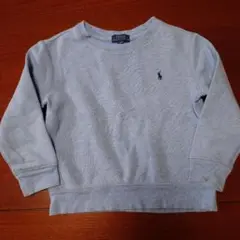 POLO RALPH LAUREN 4T ライトブルー トレーナー