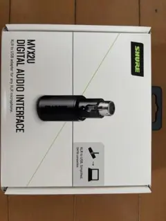 美品 SHURE MVX2U デジタルオーディオインターフェースのサムネイル