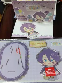 わんぱく！刀剣乱舞くじ 歌仙兼定 B賞ジオラマスタンド＆E賞わんぱくカードセット