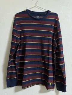 Polo Ralph Lauren ストライプ 長袖Tシャツ L